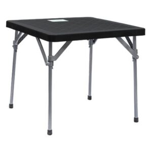 Contour Tia Collapsable Table 4 Seater- Black