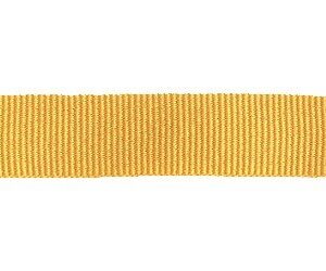 Petersham Ribbon – Solid Old Gold – 25mm x 20m roll