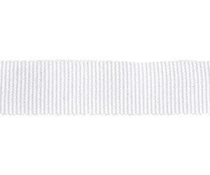Petersham Ribbon – Solid White – 20mm x 20m roll