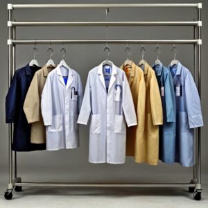 fleece lined Lab coat