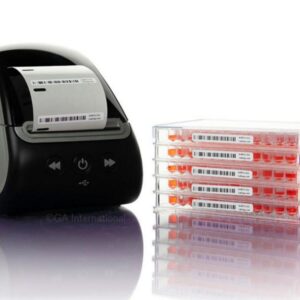 CryoSTUCK® labels for frozen surfaces 2″ x 0.25″ / 50.8mm x 6.4mm roll with 1000 labels