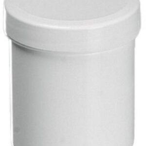Bürkle Screw Cap Tube 25 ml, PP, White LaboPlast, Diameter 41×40 mm with Screw Cap