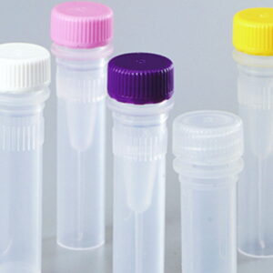 Thermo Nalgene Low Profile Red Lid for Screw Vials 2mL Pack of 1000