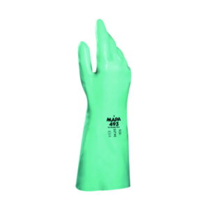 Gloves Ultranitril 493 size 10 – 10.5, nitrile, length 39 cm, pair