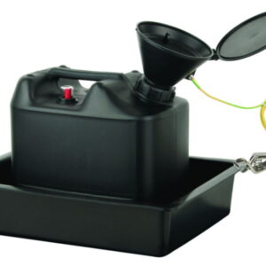 SCAT Waste Disposal-Set 3: Funnel with Lid “MARCO” V2.0 S60/61, PE-HD Electrostatic Conductive, with 318960, 108042, 117985