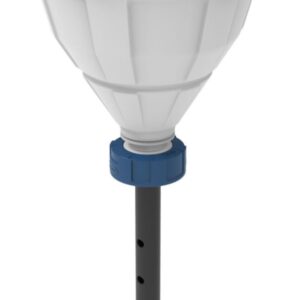 SCAT Funnel with Ball “ARNOLD” V2.0 S60/61 PE-HD White with Lance (220 mm)