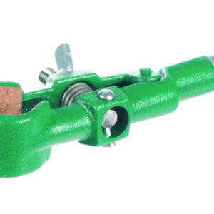 BOCHEM Micro Clamps, Annealed Cast Iron, Range 15mm, Round Jaws with Cork