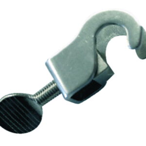 Hook bosshead, stainless steel with brass pressure block, opening to 13mm