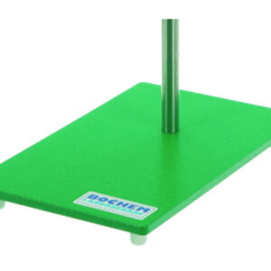 BOCHEM Stand Base, 210x130x6mm Steel, Varnished, Thread M10, Adjustable Foot