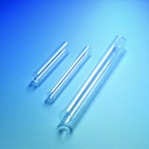 Scherf Test Tubes, Soda Glass, Without Rim, 12 x 100 mm, Wall 0.8-0.9 mm, Pack of 250