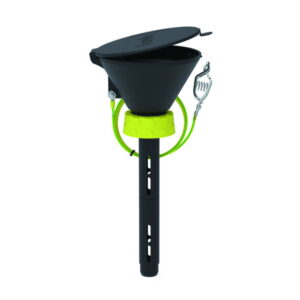 Bohlender b.safe Funnel 130 S 60 – Ø 130 mm, Black, with Lance, Static‑Dissipative PE‑EX