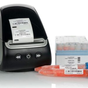 CryoSTUCK® labels for frozen surfaces 1.5″ x 0.75″ / 38.1mm x 19.1mm roll with 750 labels