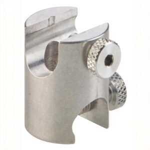 Bosshead MicroFix stainless steel with knurled screws