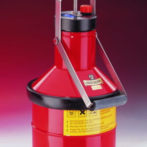 KGW Schieder Disposal Cans, Orange Coatings Type E0, Cap. 4 Ltrs