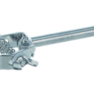 BOCHEM Micro Clamp Type 2, 15 mm 150×10 mm, Finger with Cork, 18/10 Stainless Steel