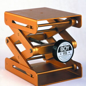 Rudolf Grauer Lab Jack Swiss Boy 115 Aluminium, Plate 122×150 mm Load 80 kg