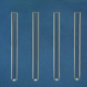 Hecht Soda Glass Test Tubes without Rim (10 x 11 x 70 mm) – Pack of 100