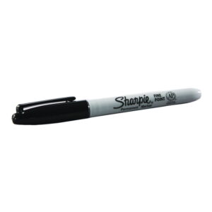 Heathrow Scientific Replacement Pen Sharpie Black for Colony Counter eCount, Pack of 12