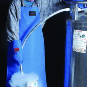 Cryo.Expert Cryo Protection Set – Gloves 500mm M, Face Shield, Apron, and Two Safety Labels