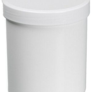 Bürkle Screw Cap Tube – 600 mL (PP, White, Laboplast) – Ø 90×114 mm
