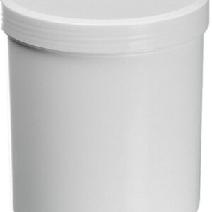Bürkle Screw Cap Tube 1000 mL PP White Laboplast – Diameter 102×129 mm with Screw Cap