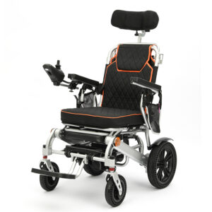 Electric Wheelchair with Headrest