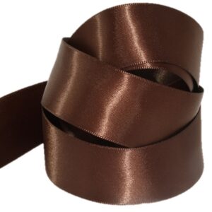 DFS Espresso Brown (15mm) Satin Ribbon