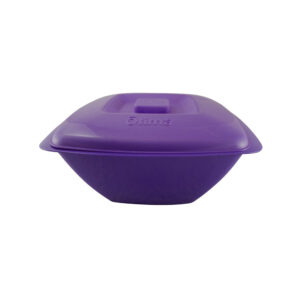 7L Square Bowl Purple
