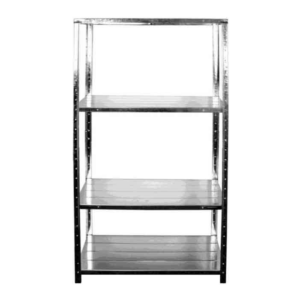 4 Tier Galvanised Shelving