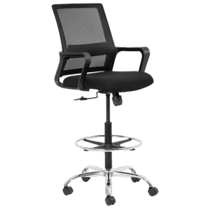 Chrome Cindy Draughtsman Chair