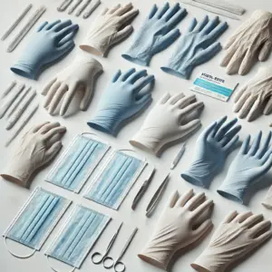 Unigloves Vinyl Gloves Size XL (9-10) “PREMIUM”, Non-Sterile, Powder-Free, Pack of 100