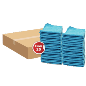 Micro Fibre Cloth Blue 280gsm (Box of 25)