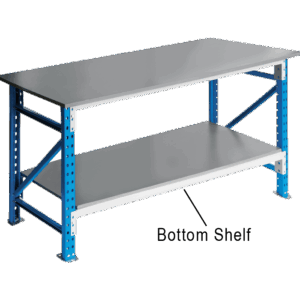 Industrial Workbench – Bottom Shelf Only