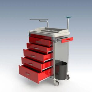 Mt C 01 Emergency Drug Trolley
