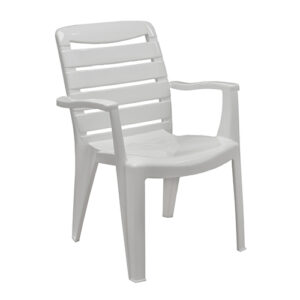 MIA HIGH BACK CHAIR- White