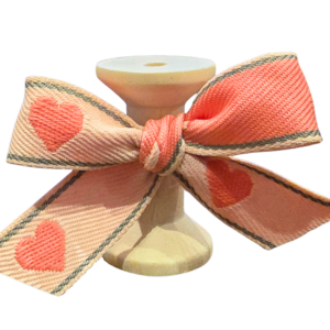 No 207 – Heart Coral, Taupe & Strawberry 20mm