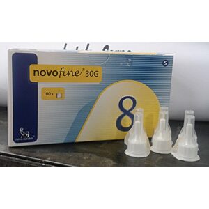 Novofine 30g 8mm 100 Needles