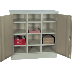 Steel Pigeon Hole Cupboard