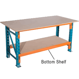 Heavy Duty Bench – Bottom Shelf Only
