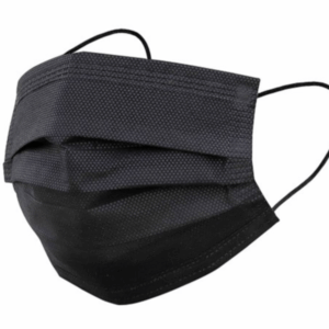 Face Mask Black (3 PLY – Box of 50)