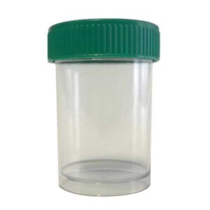 Specimen Jar with screw lids Green 50ml- 25s