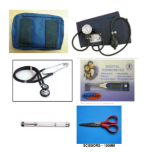 Nurses Medical Kit Red – Now With Scissors