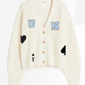 Ace of Spades – Beige Cardigan