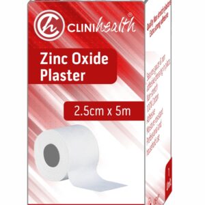 Zinc oxide Plaster Tape 2.5 x 5 – Singles