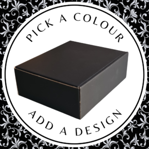 Design Shipper (M) – Black Kraft 220mm x 180mm x 75mm