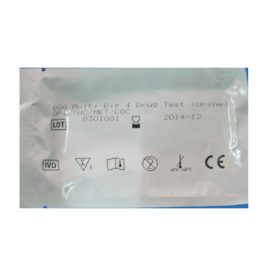 Drug Test Multi Pack 4 Panel Test Pack