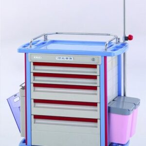 Emergency Trolley 5 Drawers With Related Accessories F5-1-11