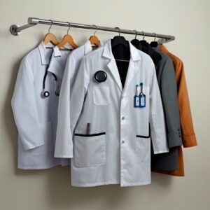 lexie grey Lab coat