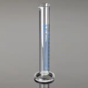 Measuring Cylinders, Glass, Spouted, 100 ml, round base, Grade A