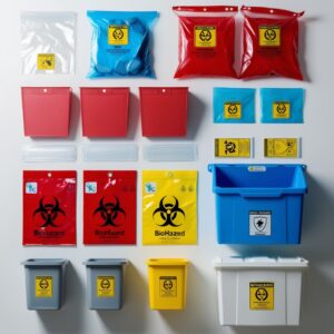 disposing of a sharps bin